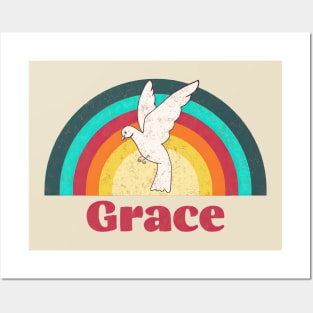 Grace - Vintage Faded Style Posters and Art